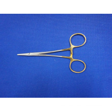 Straight Stainless Steel Serrated Jaw Hemostatic Forcep